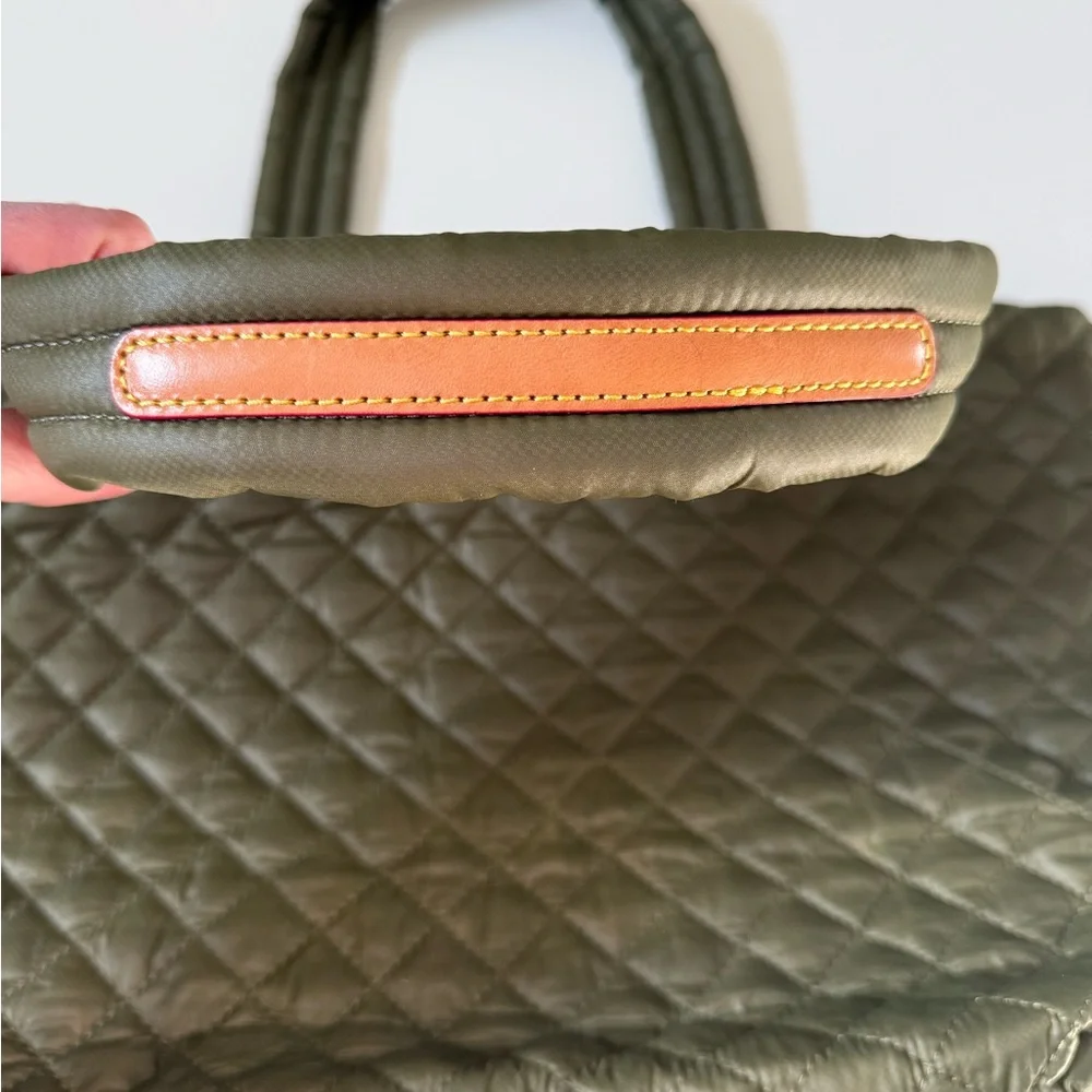 MZ Wallace Medium Metro Tote, Olive Green, New condition - Picture 4 of 5